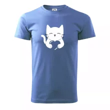 Mačka drží srdce Mačka drží srdce