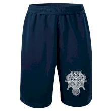 Steampunk sova čiernobiela