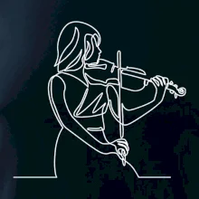 Huslistka jedným ťahom