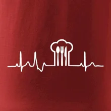 EKG kuchár čiapky a príbory