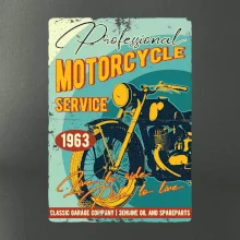 Professional service moto