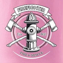 Firefighter logo Fire and rescue