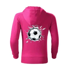 Futbalová lopta v triku Futbalová lopta v triku