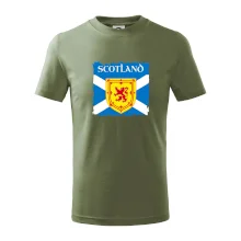 Škótska vlajka s erbom leva