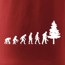 Evolúcia drevorubač - píla a strom