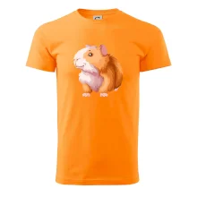 Morča - kreslené, bielo oranžové