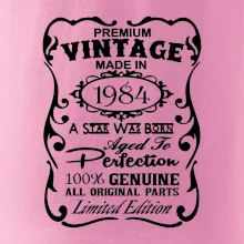 Vintage Etiketa - 1984