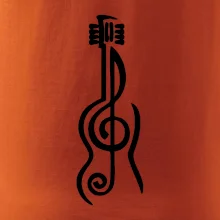 Husľový kľúč gitara