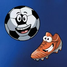 Parové tričko - Kopačka a lopta