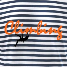 Climbing písací text