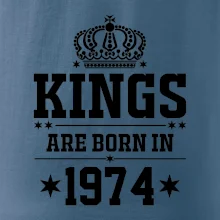 Kings are born in 1974