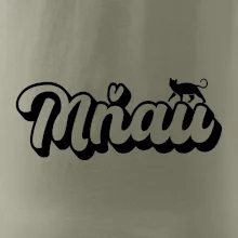 Mňau nápis
