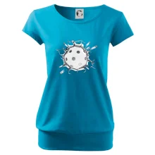 Florbal lopta v triku