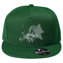 Mapa Európy - srdce v Ukrajine