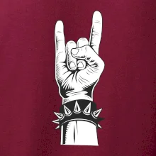 Rock ruka s náramkom