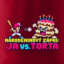 Narodeninový zápas ja proti torte