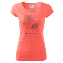 Mikulov - vrstevnice v obdĺžniku