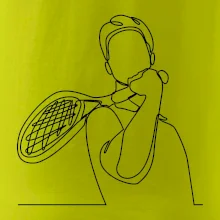 Tenista jedným ťahom