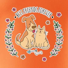 Mačka a pes best friends