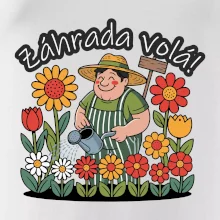 Záhrada volá - záhradník a slnečnice Záhrada volá - záhradník a slnečnice