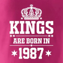 Kings are born in 1987