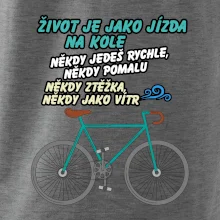 Život je jako jízda na kole