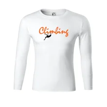 Climbing písací text