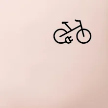 Obrázok kolesa na prsníku ebike