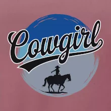 Cowgirl modrý pruh