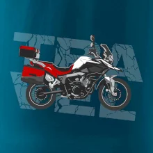 Cestovná enduro červená Cestovná enduro červená