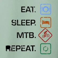 Eat sleep MTB repeat