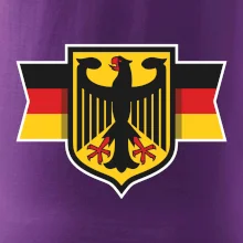 Nemecká orlica a vlajka