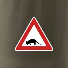 Dopravná značka - krysa