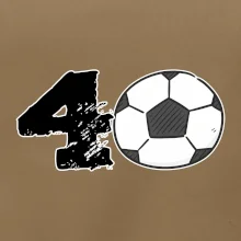 Futbal okrúhle narodeniny 40