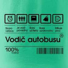Čiarový kód - Vodič autobusu