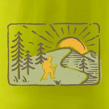Nordic walking v prírode