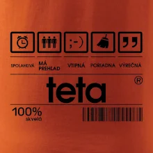 Čiarový kód - teta