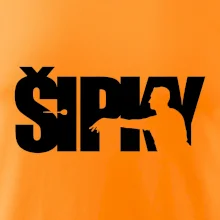 Šípky - nápis so šípkarom