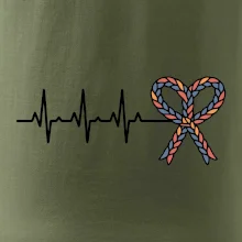 EKG srdce veľká noc