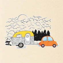 S karavanom v lese S karavanom v lese