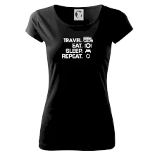Eat sleep travel - alkovna