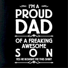 Proud Dad SON