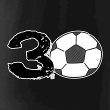 Futbal okrúhle narodeniny 30