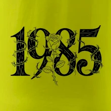 Ročník s ružou 1985