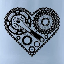 Srdce plné cyklo dielov