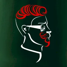 Borec s upraveným fúzom