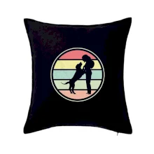 Retro kruh - psie vítanie