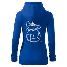 Futbalová lopta kopačka jedným ťahom Futbalová lopta kopačka jedným ťahom