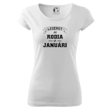 Legendy sa rodia v januári