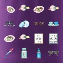 Očný lekár ikony